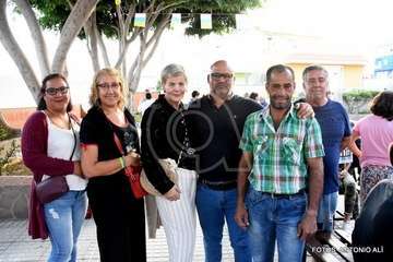 Pregón de La Viña a cargo del alcalde de Telde y actuación del humorista Maestro Florido (Foto Antonio Alí y TA)